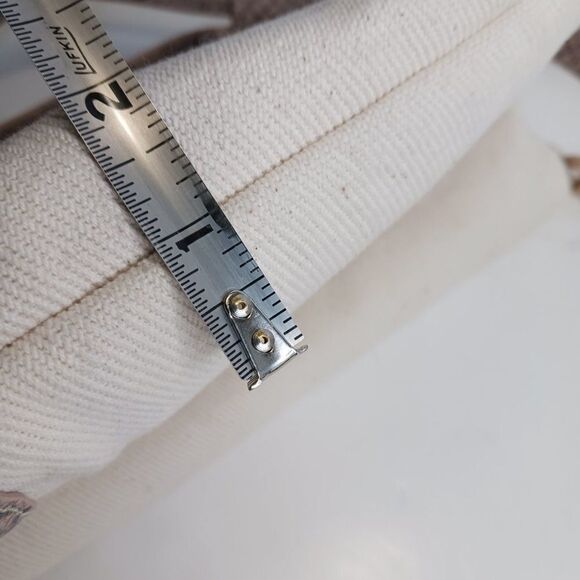 Foly + Corina Women's Crossbody Bag Snake Skin Leather Cream - Picture 9 of 13